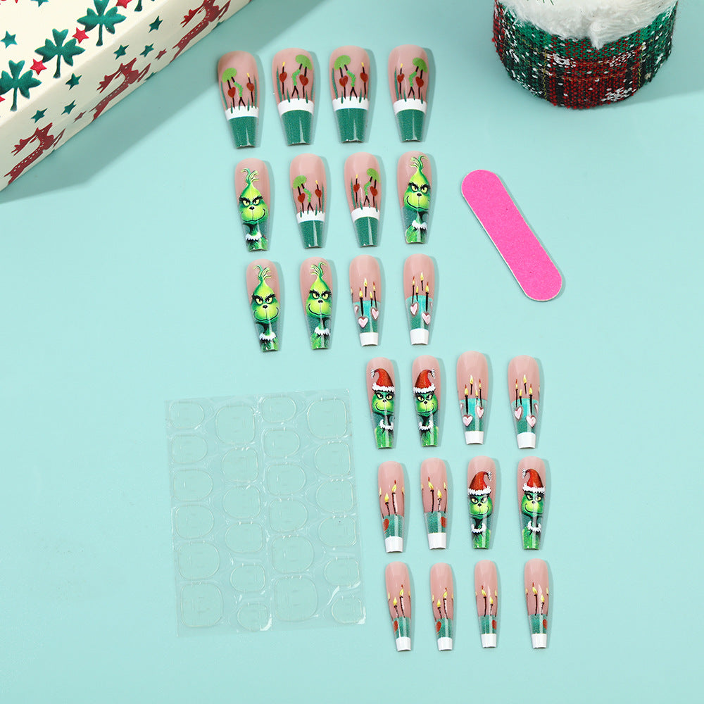 Creative Christmas Art Nails Bowlift