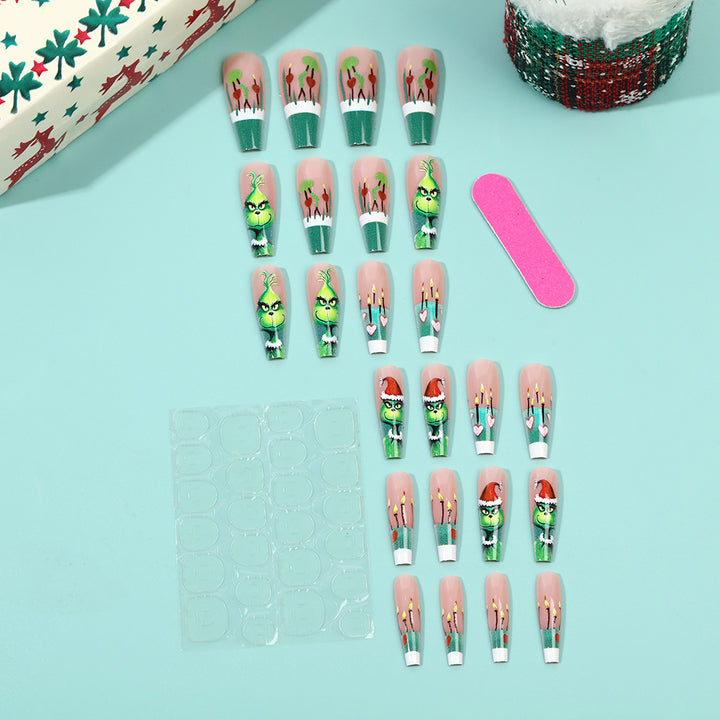 Creative Christmas Art Nails Bowlift