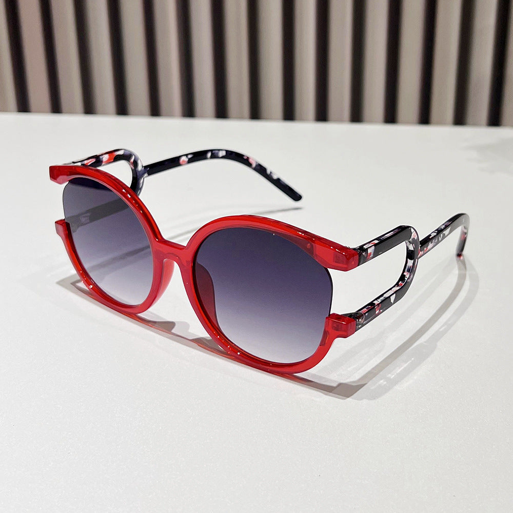 Avant-Garde Circular Frame Sunglasses Bowlift