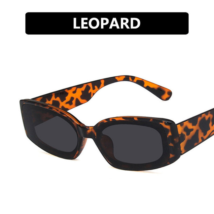 Ladies fashionable transparent sunglasses with square design Bowlift