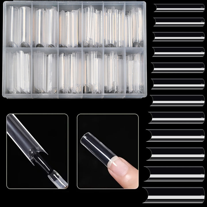 Clear Acrylic Nail Tips Bowlift