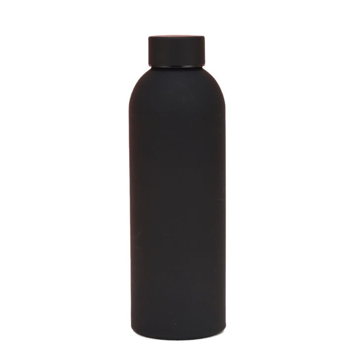 Double-Wall Insulated Stainless Steel Vacuum Bottle with Matte Silicone Sleeve Bowlift