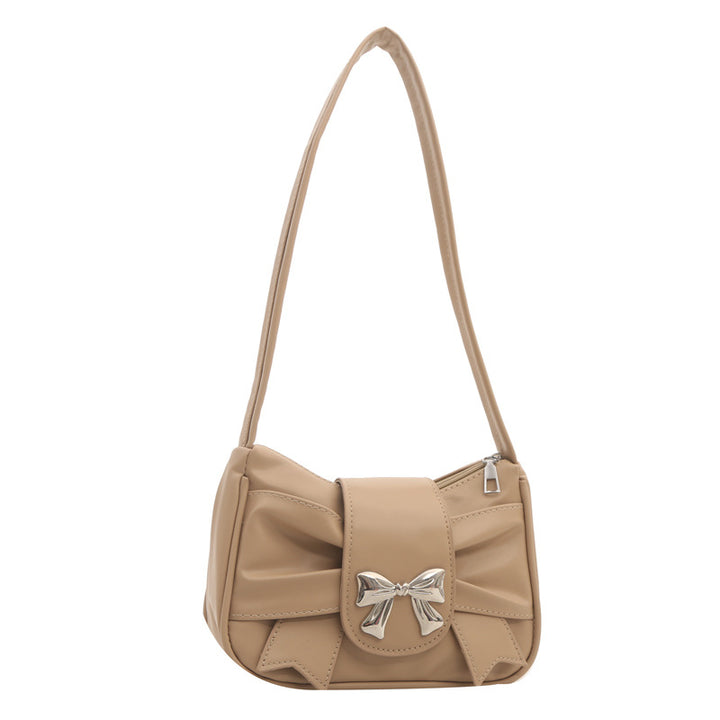 Elegant Bow Accent Shoulder Bag Bowlift