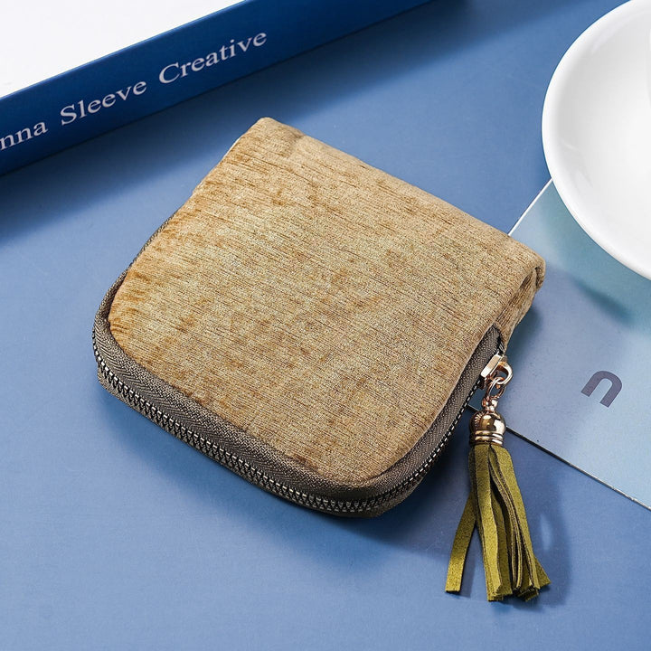 Stylish Zippered Coin Pouch Bowlift
