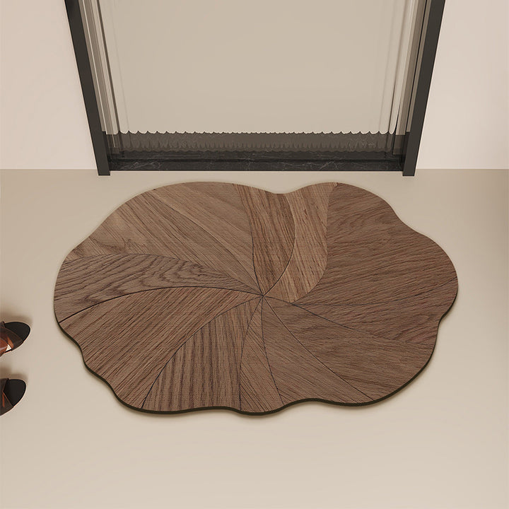 Decorative Leaf-Shaped Table Mat