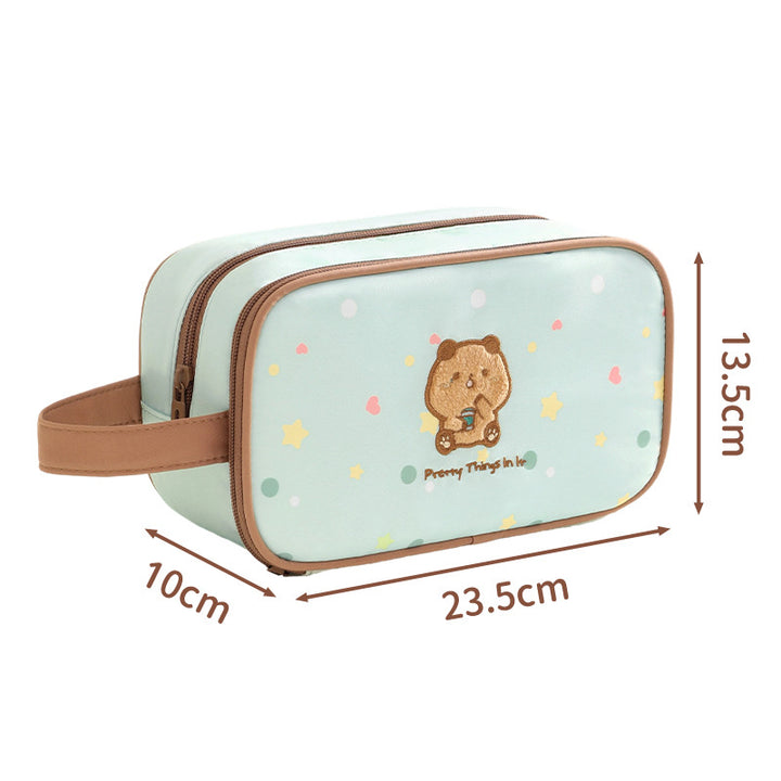 Cute Animal Pattern Makeup Pouch Bowlift