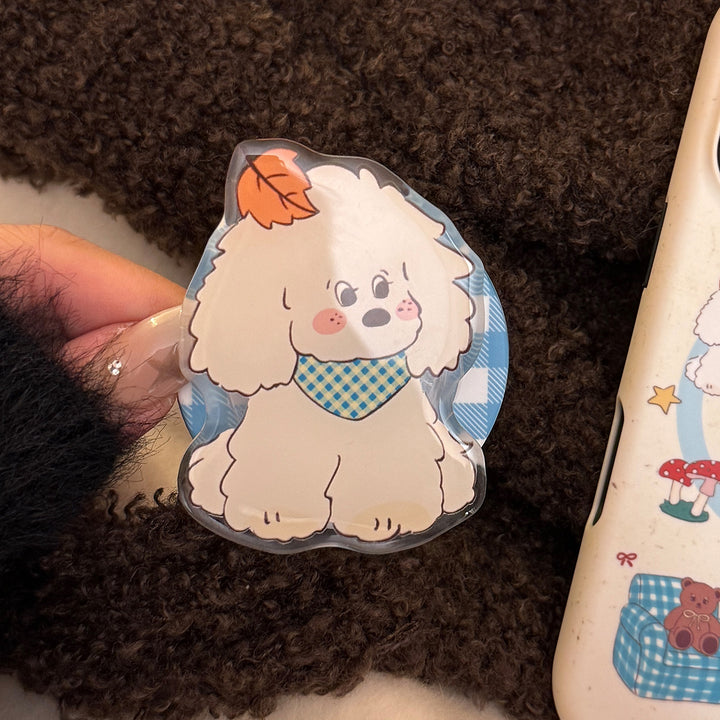 Cute Dog Smartphone Holder Bowlift