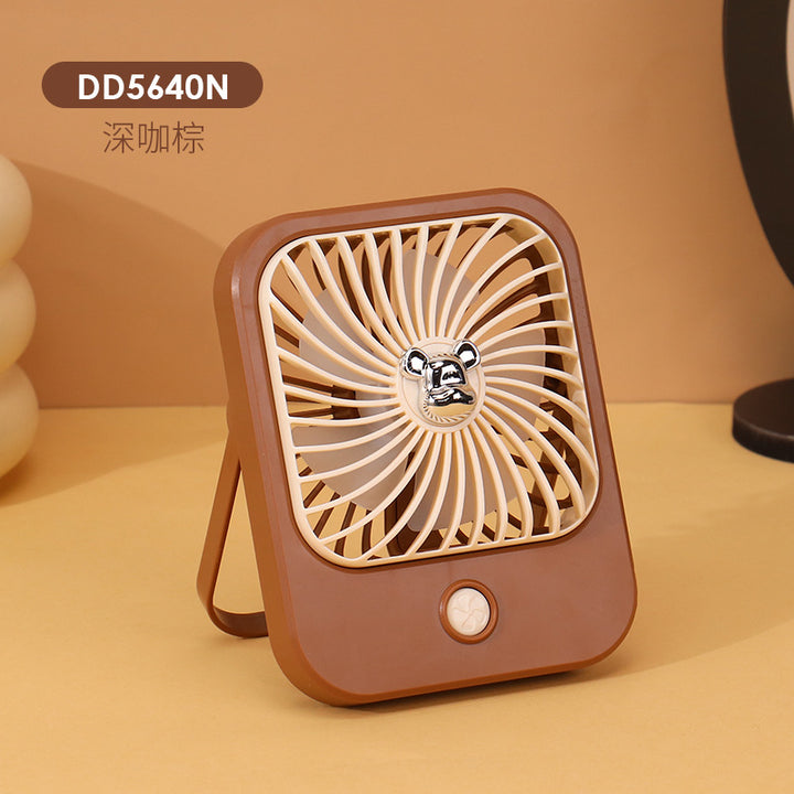 Women Portable Mini Fan in Playful Design Bowlift
