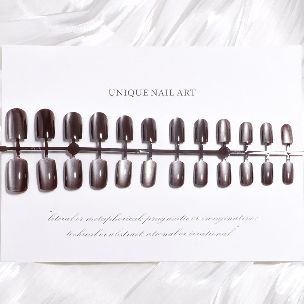 Unique Press-On Nail Art Set Bowlift