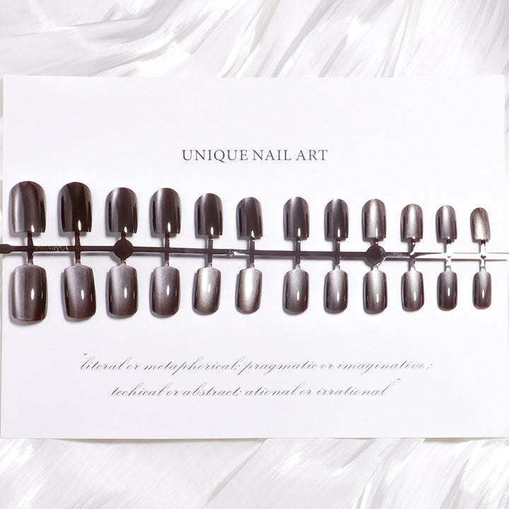 Unique Press-On Nail Art Set Bowlift