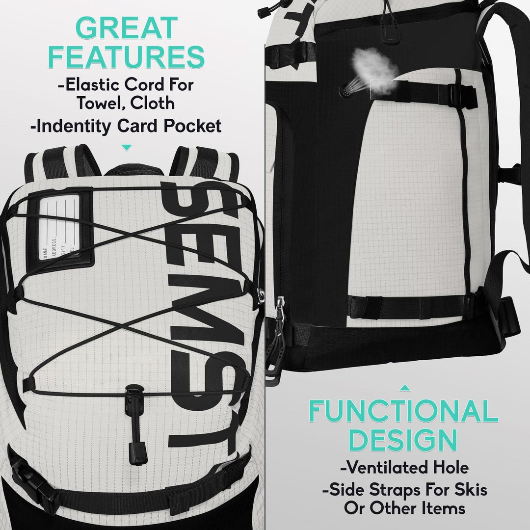 Versatile Outdoor Adventure Backpack Bowlift