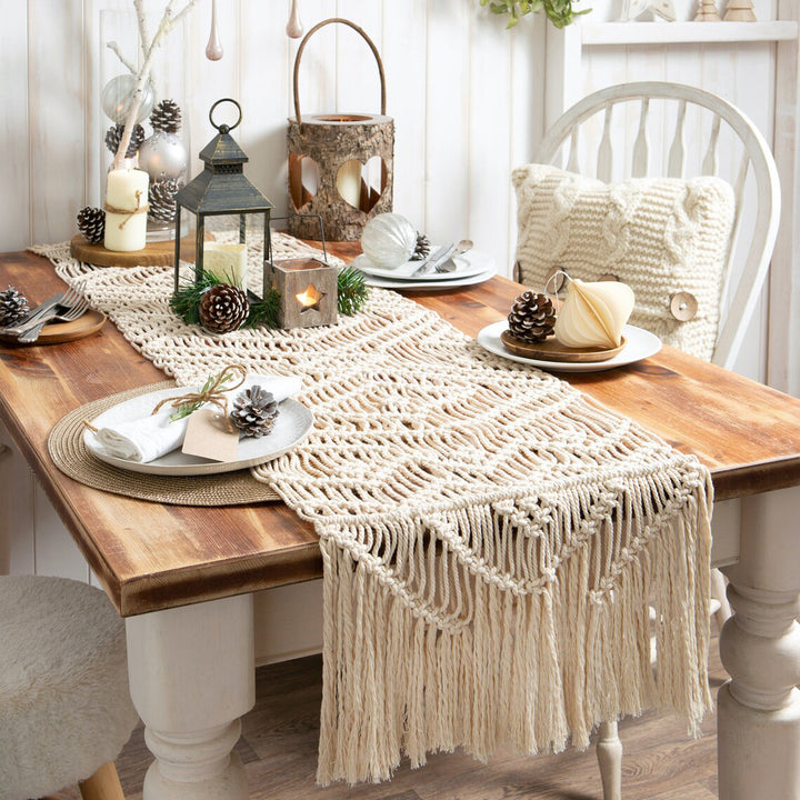 Macrame Table Runner Bowlift 1789210792
