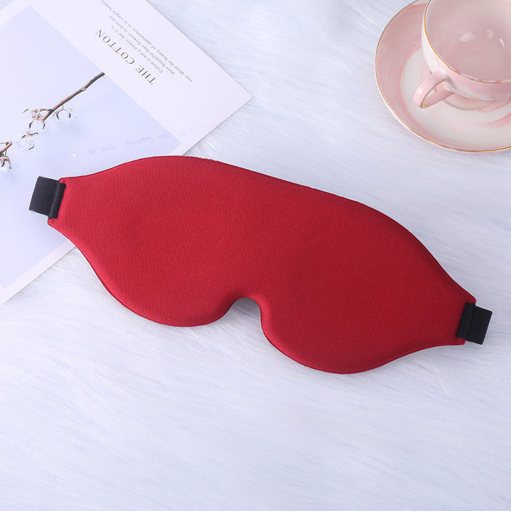 Unisex nan ergonomic 3D sleep mask with contoured eye cavities and adjustable comfort band Bowlift