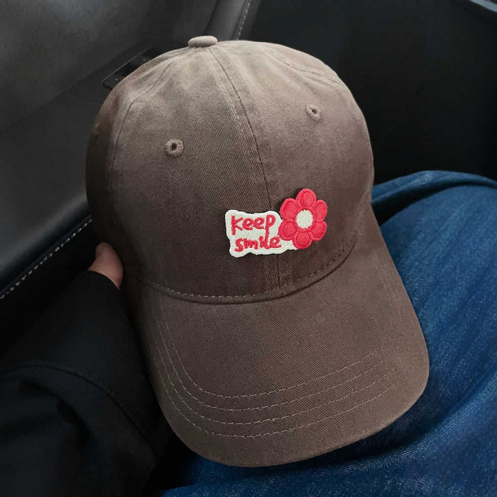 Women's Embroidered Motivational Baseball Cap Bowlift