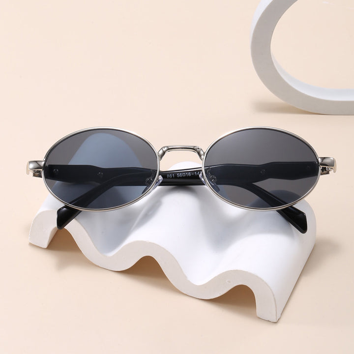 Fashionable Sunglasses In Elegant Oval Design Bowlift 1787127969