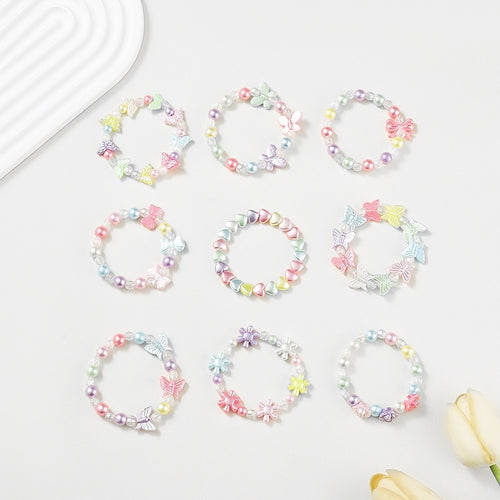 Friendship bracelet with Colorful Heart Charms Bowlift