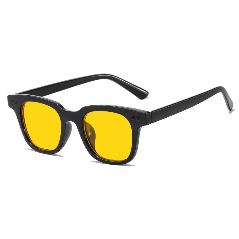 Women's fashionable retro sunglasses with sturdy plastic frame Bowlift