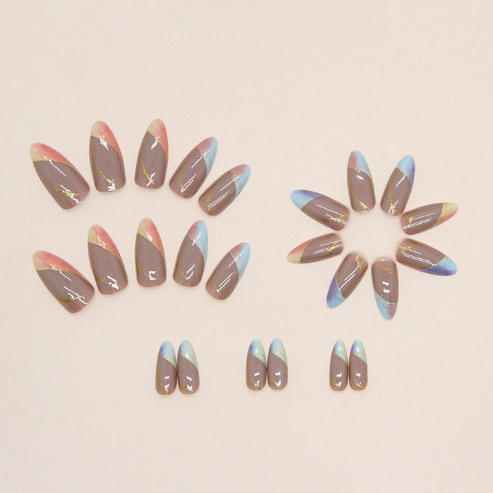 Artistic Gradient Nail Art Tips Bowlift