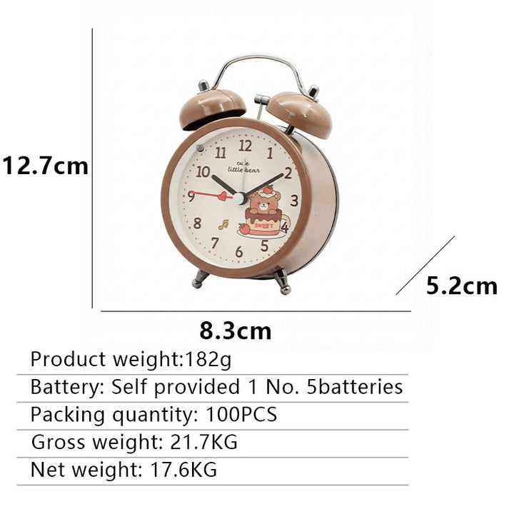 Children's alarm clock with cute design Bowlift