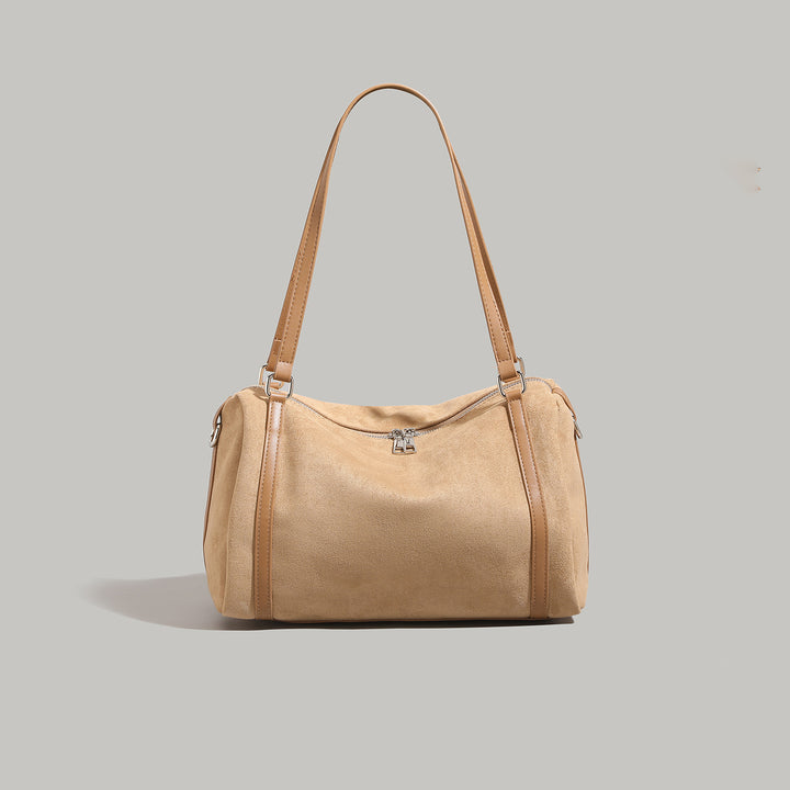 Soft Suede Shoulder Bag Bowlift