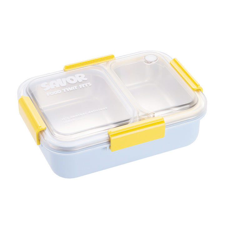 Dual-Compartment Food Storage Container