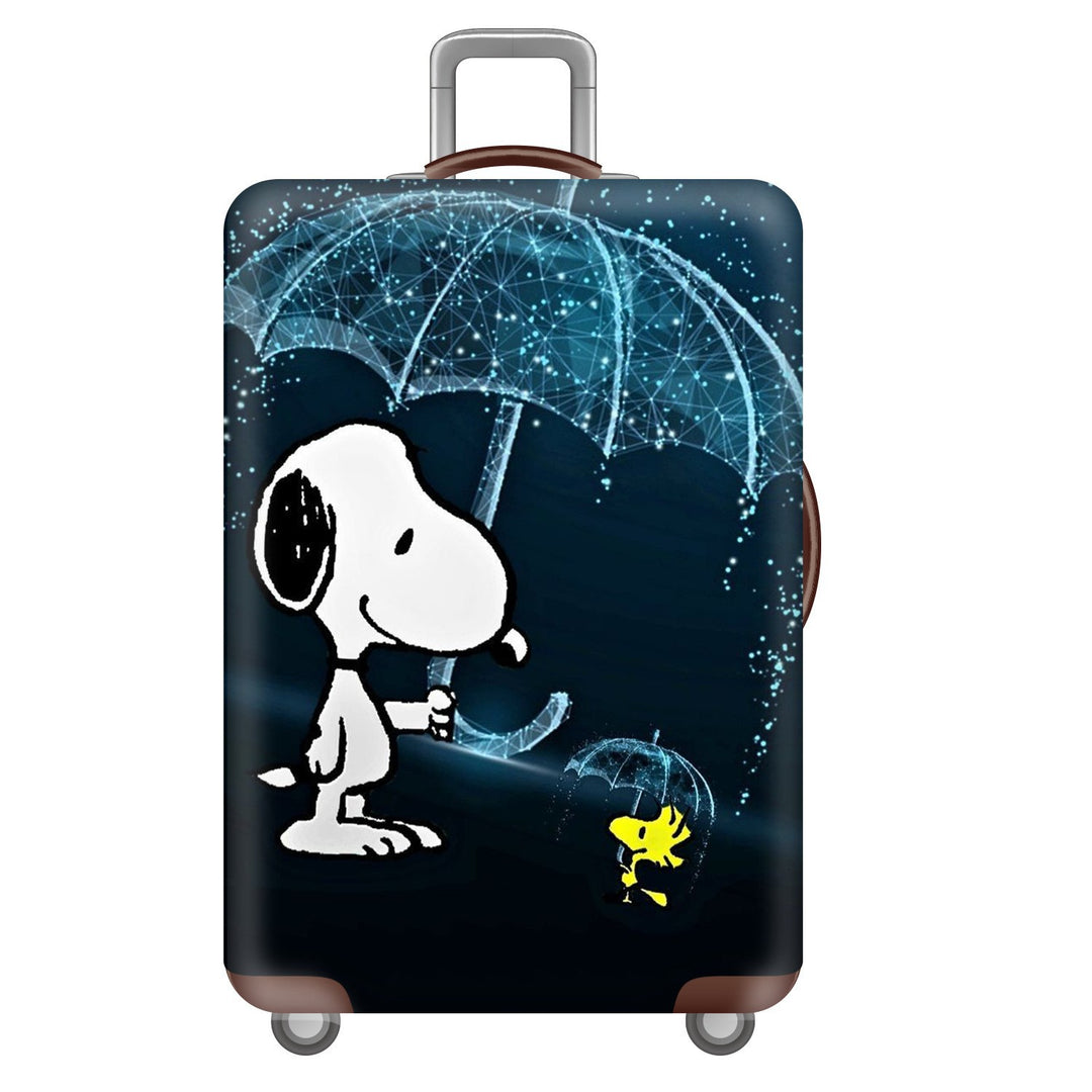 Unisex Hard-shell luggage with playful Snoopy motif Bowlift