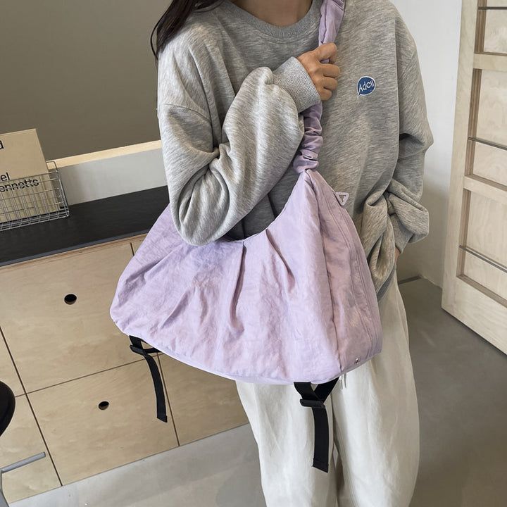Stylish Slouchy Shoulder Bag Bowlift