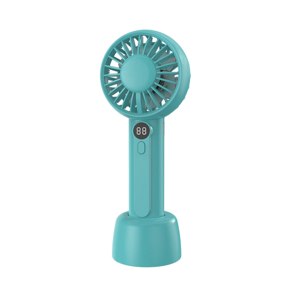 Unisex Handheld Digital Display Fan Bowlift