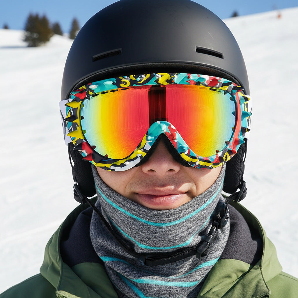 Women’s sporty ski goggles Bowlift