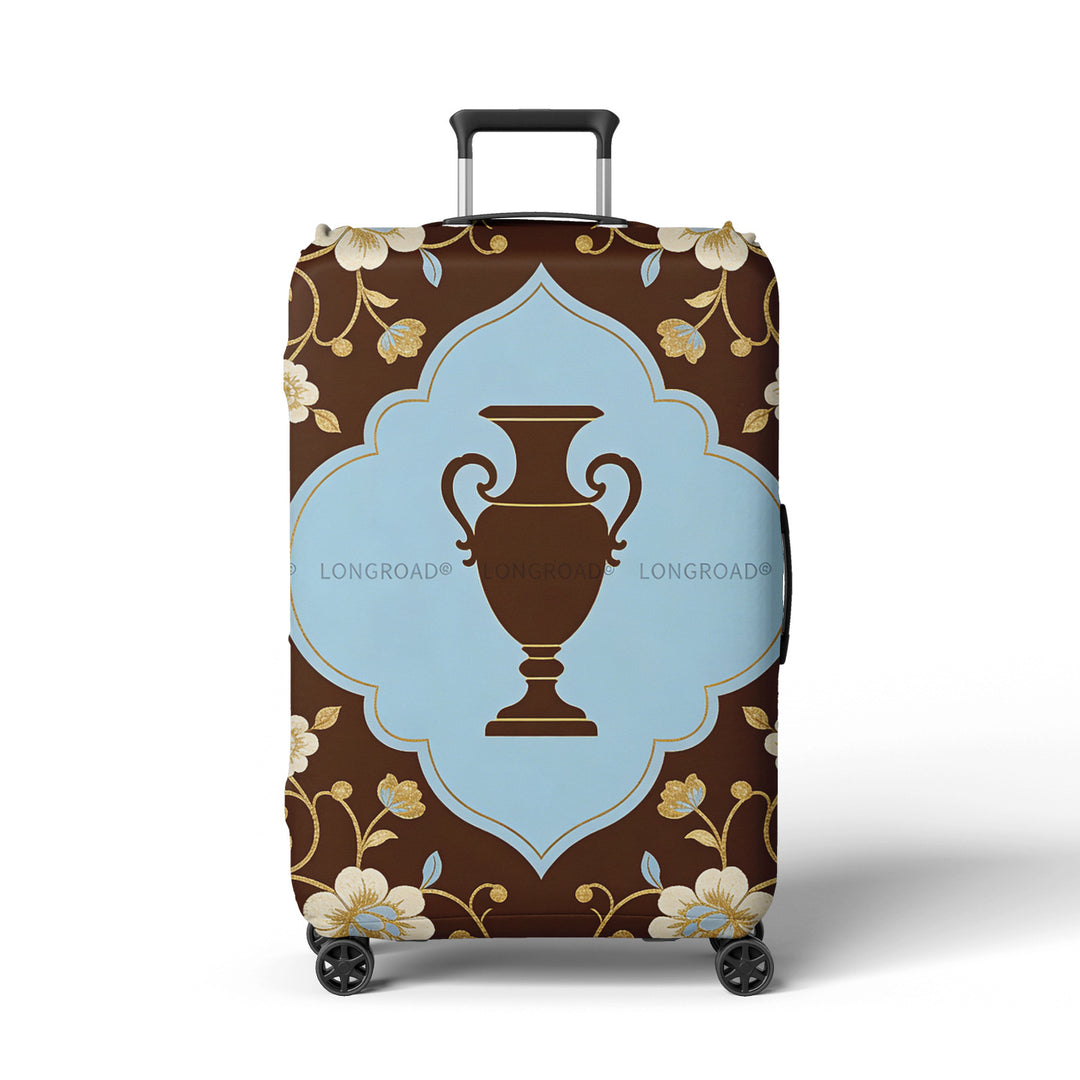 Women's suitcase cover in elegant vintage design Bowlift