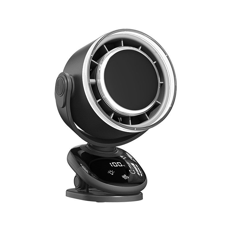 Adjustable Desktop Fan with Digital Display Bowlift