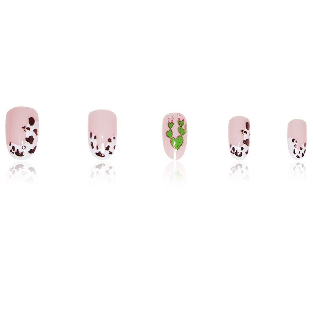 Playful Animal-Themed Press-On Nail Art Bowlift