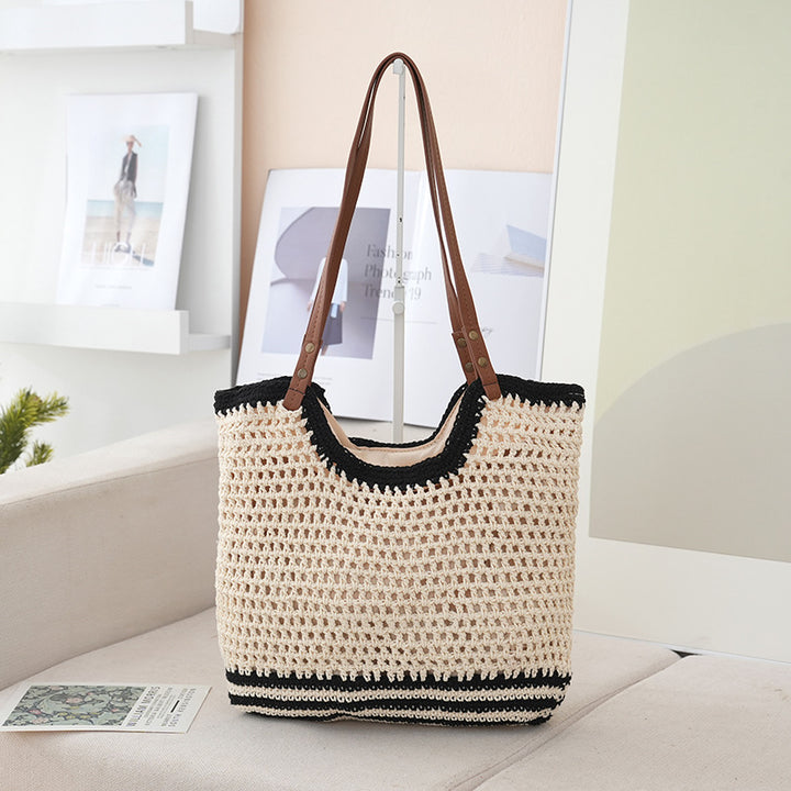 Timeless straw tote bag Bowlift