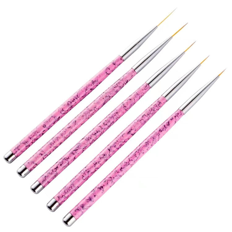 Professional Fine Detail Nail Art Brushes Set Bowlift