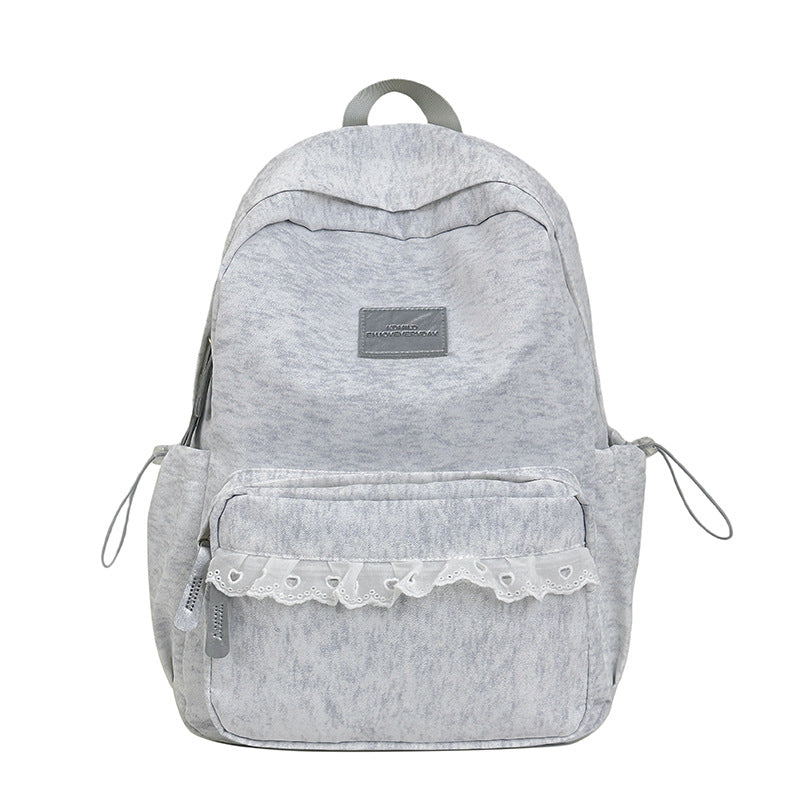 Chic Multi-Pocket School Backpack Bowlift