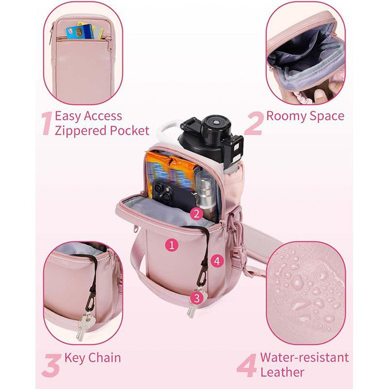 Practical bottle and accessory bag Bowlift