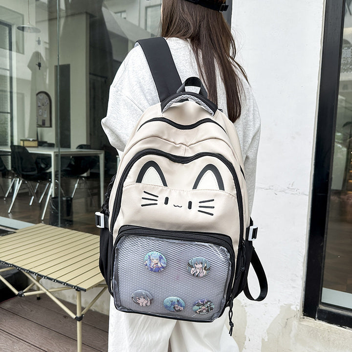 Cat-Ear Design Backpack Bowlift