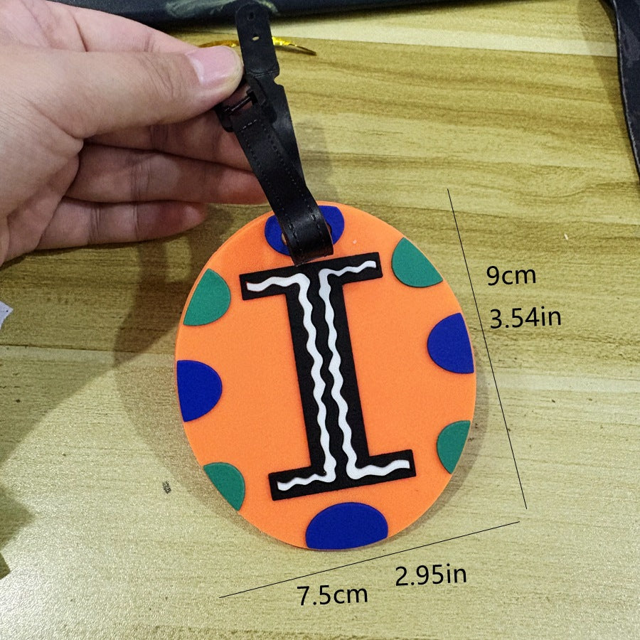 Customized Monogram Luggage Tag Bowlift