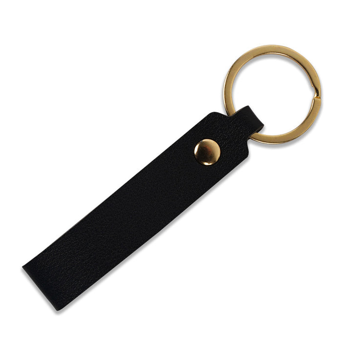 Unisex keychain made of high-quality artificial leather with practical loop Bowlift