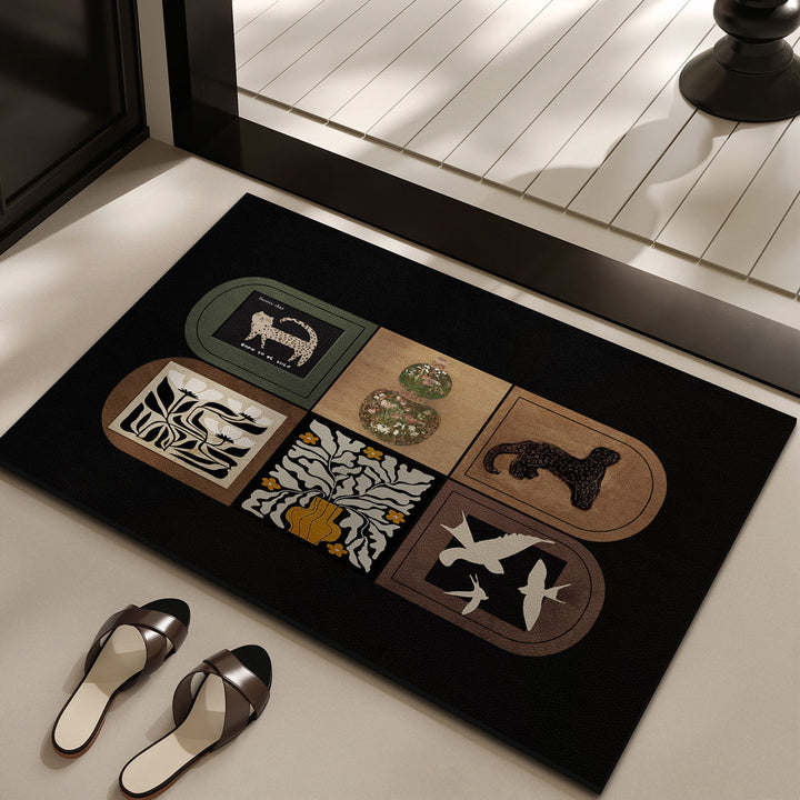 Artistic Patterned Decorative Area Rug
