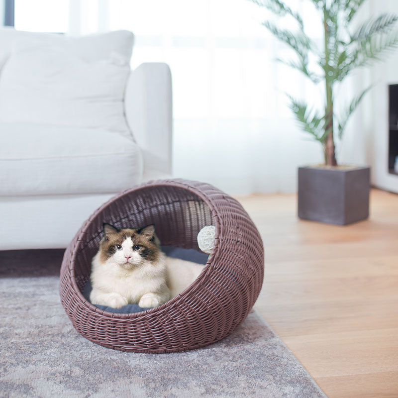Designer Cat Bed Bowlift