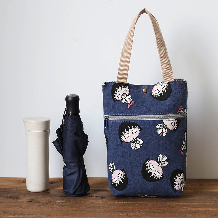 Stylish Cat-Themed Tote Bag Bowlift