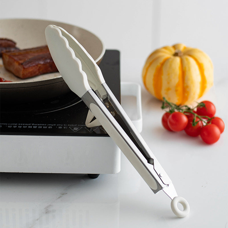 Multifunctional Silicone Kitchen Tongs with Non-Slip Handle Bowlift