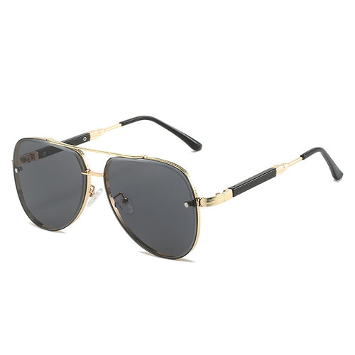 Fashion-Forward Oversized Aviator Sunglasses Bowlift