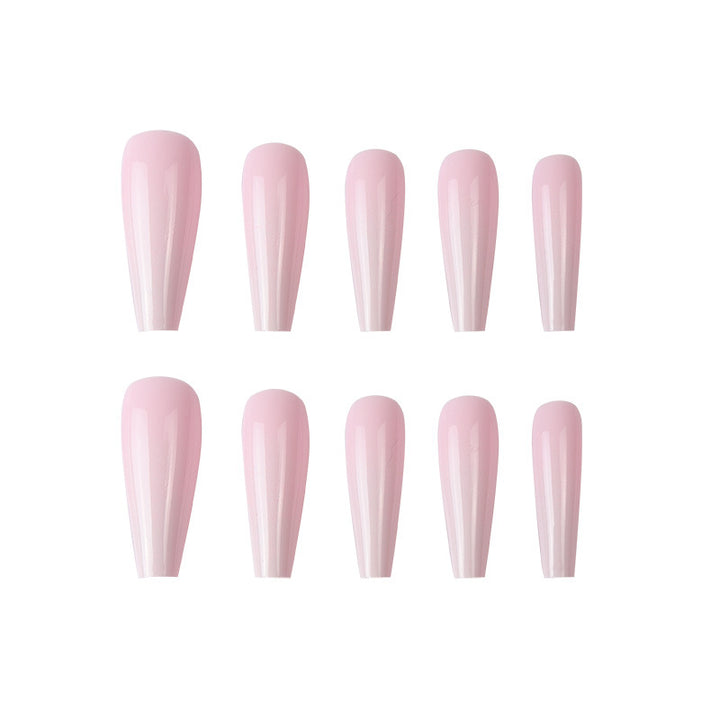 Long Stiletto Press-On Nail Art Bowlift