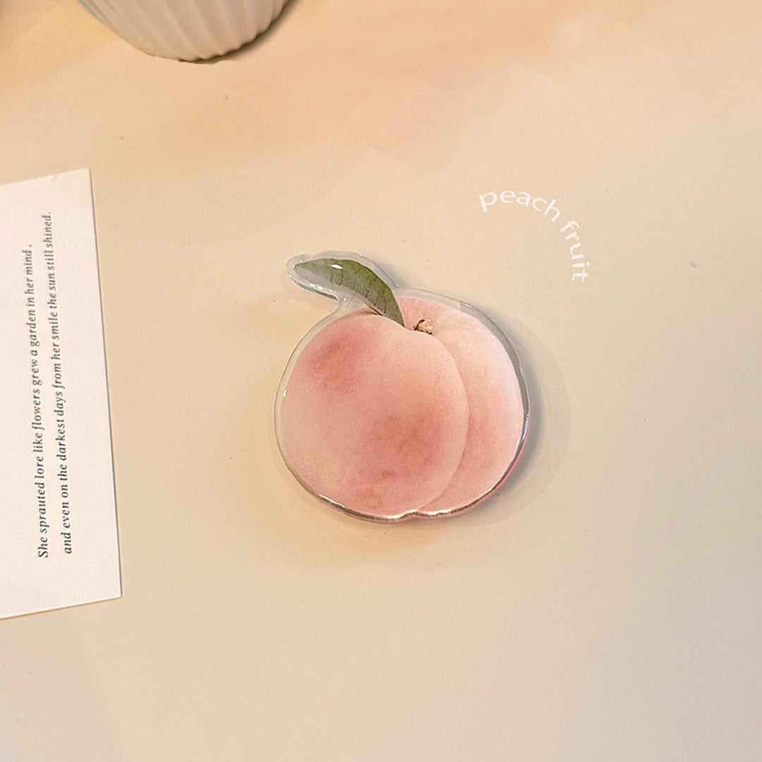Original refrigerator magnet in peach design Bowlift