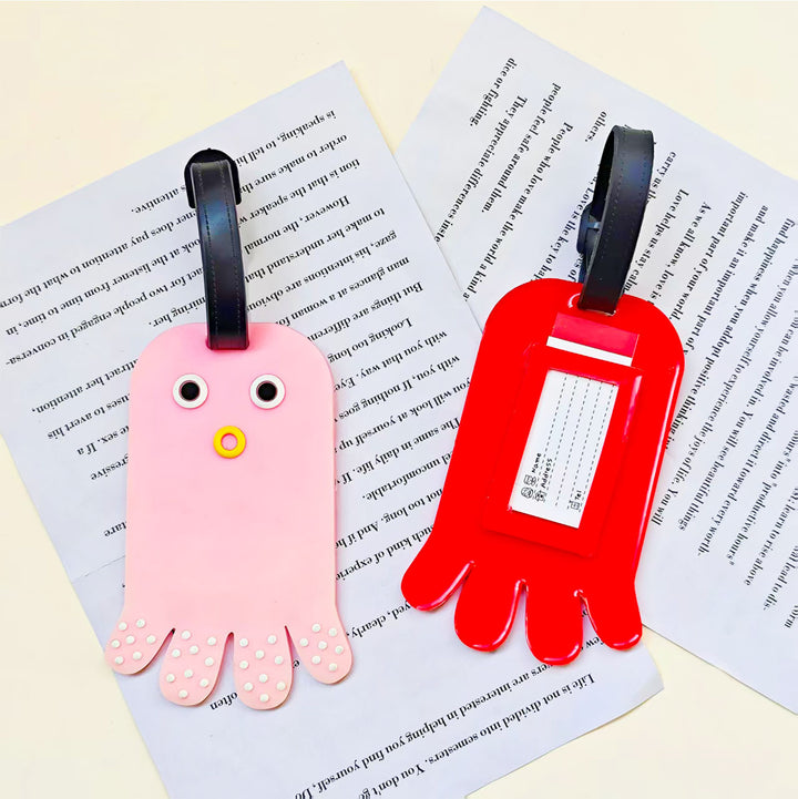 Unisex Cute Octopus-Shaped Luggage Tag Bowlift