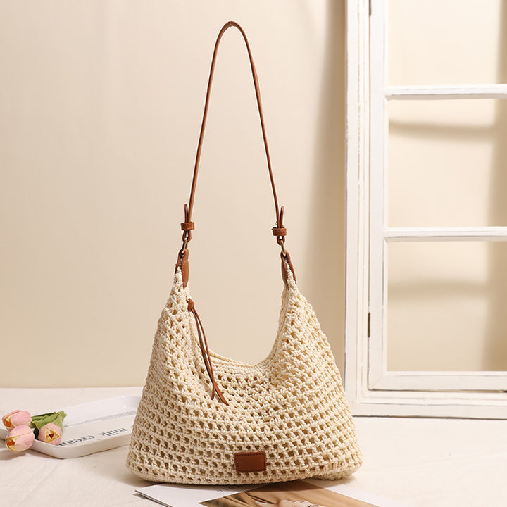 Handmade Crocheted Shoulder Bag Bowlift