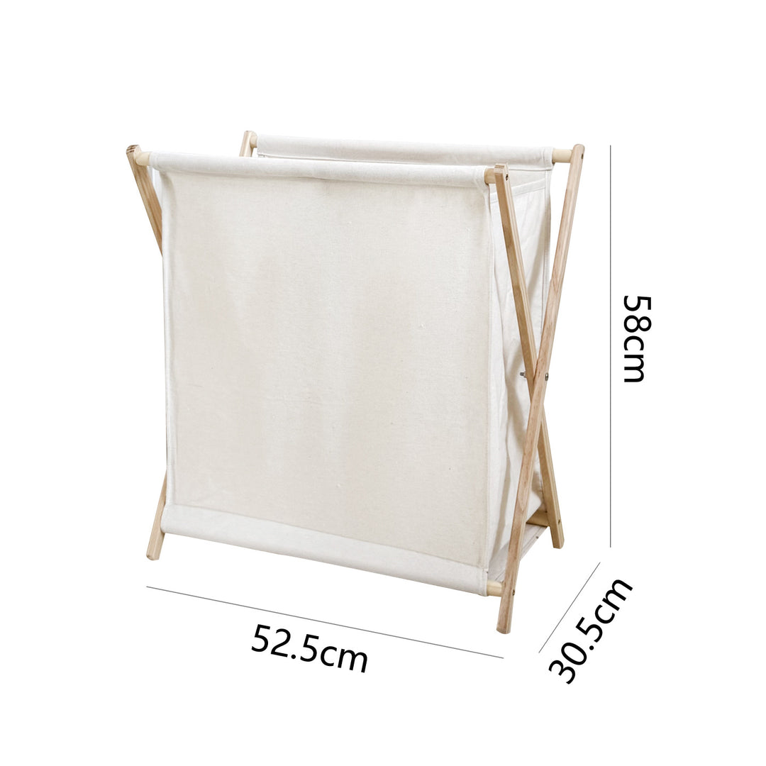 Modern laundry basket with folding frame Bowlift