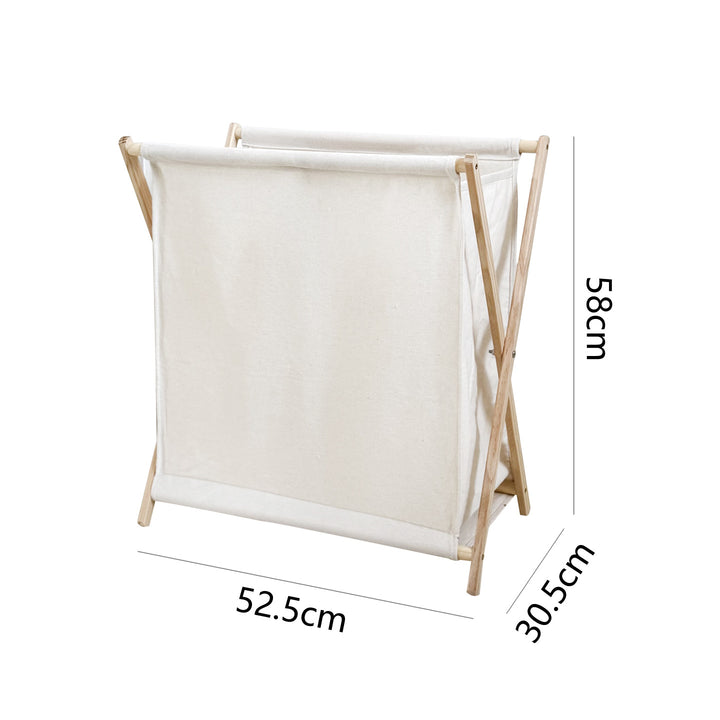 Modern laundry basket with folding frame Bowlift